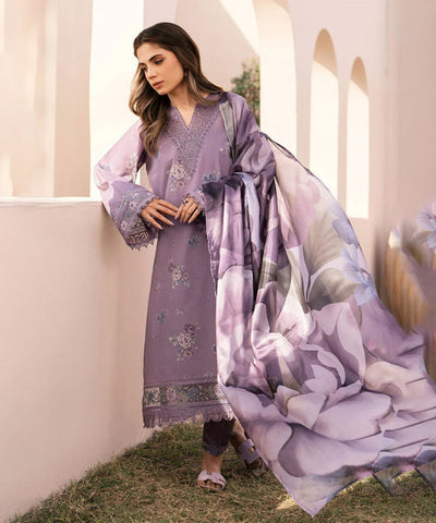 Shahanah 3PC Karandi Printed Suit-835