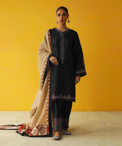 Dhanak 3PC Embroidered-639