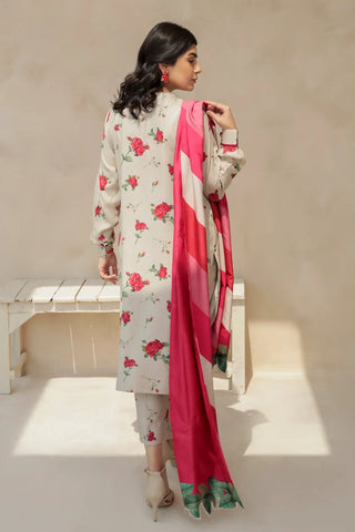 Shahanah 3PC Karandi Printed Suit-805