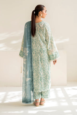 SHAHANAH KHADDAR 3PC - PRINTED SHIRT & TROUSER-906