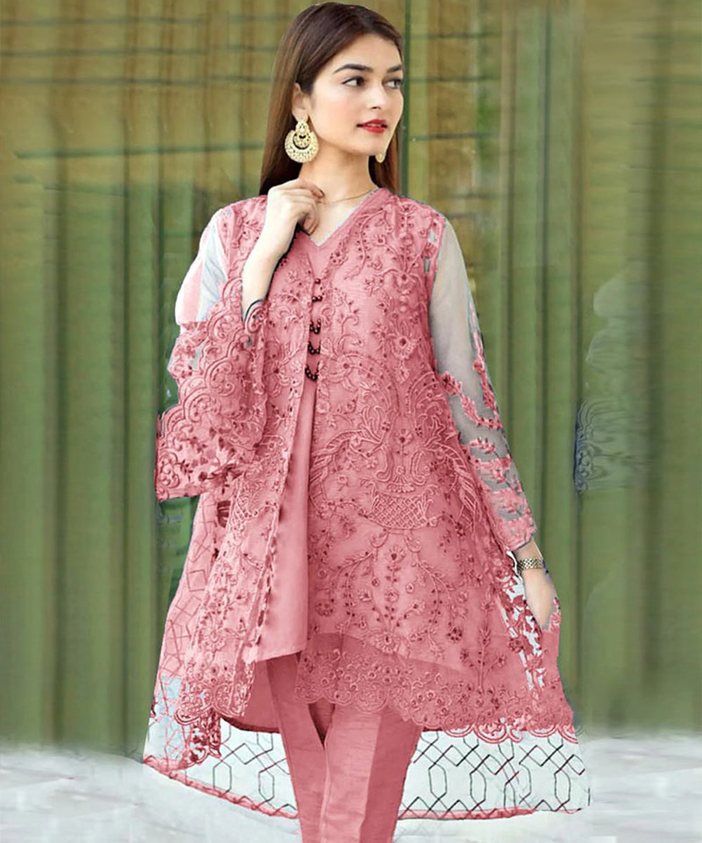 Organza Lawn 2PC Embroidered-566