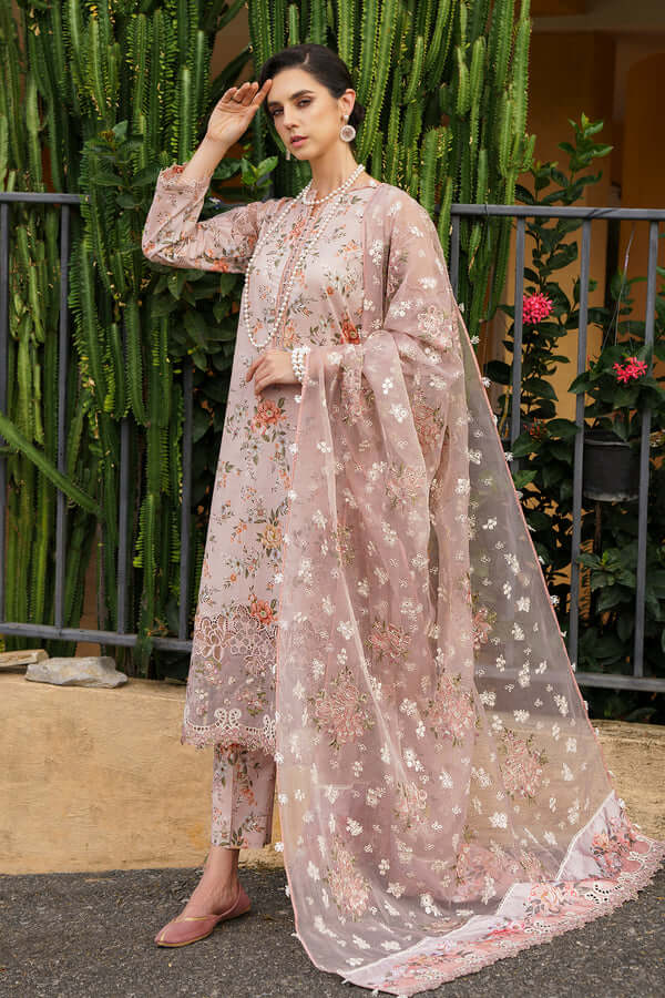 MARIA B KHADDAR 3PC WITH KHADDAR PRINTED SHIRT & TROUSER-919