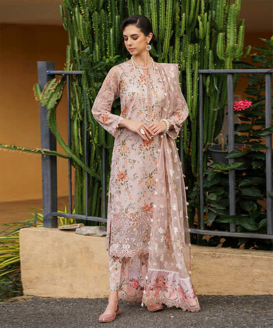 MARIA B KHADDAR 3PC WITH KHADDAR PRINTED SHIRT & TROUSER-919