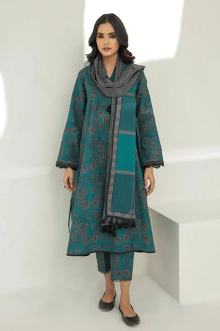 Shahanah 3PC Karandi Printed Suit 803