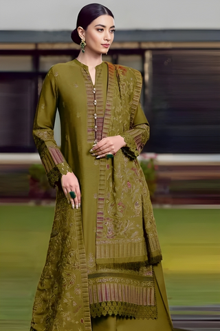 Dhanak 3PC Embroidered-579