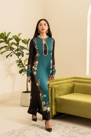 Shahanah Premium Silk 3PC Digital Print Collection-868