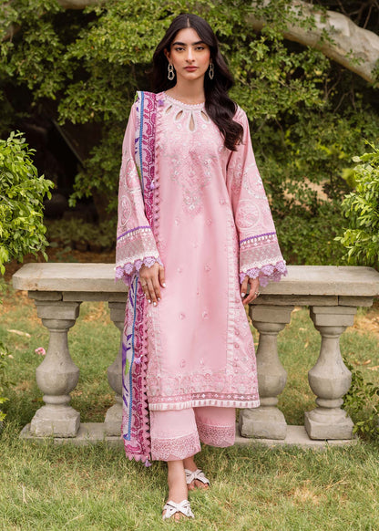 Sadaf Fawad Khan Dhanak 3PC Embroidered With Digital Printed Pashmina Shawl-115